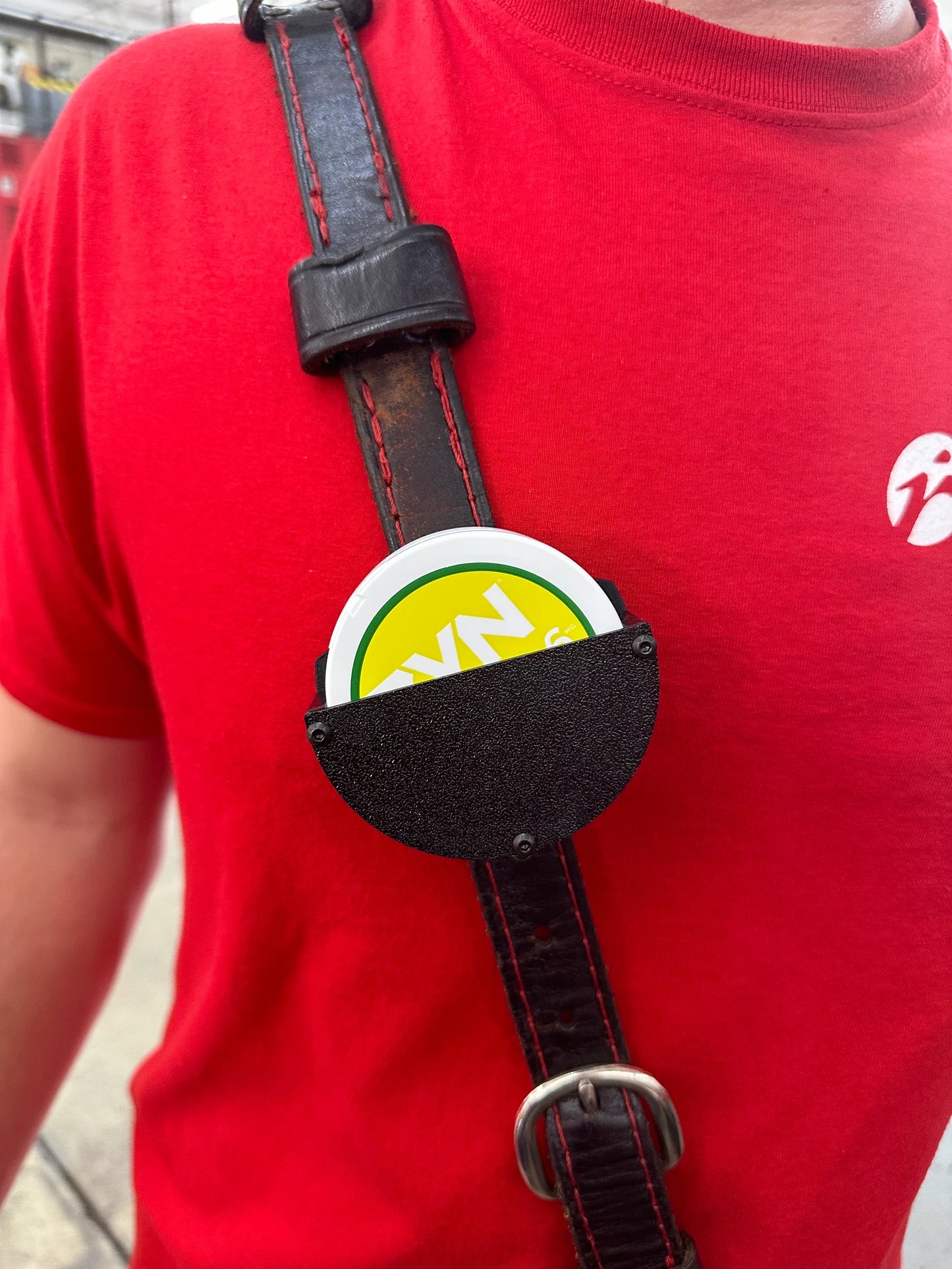 Zyn holster attachment for radio strap, backpack strap, any sort of strap