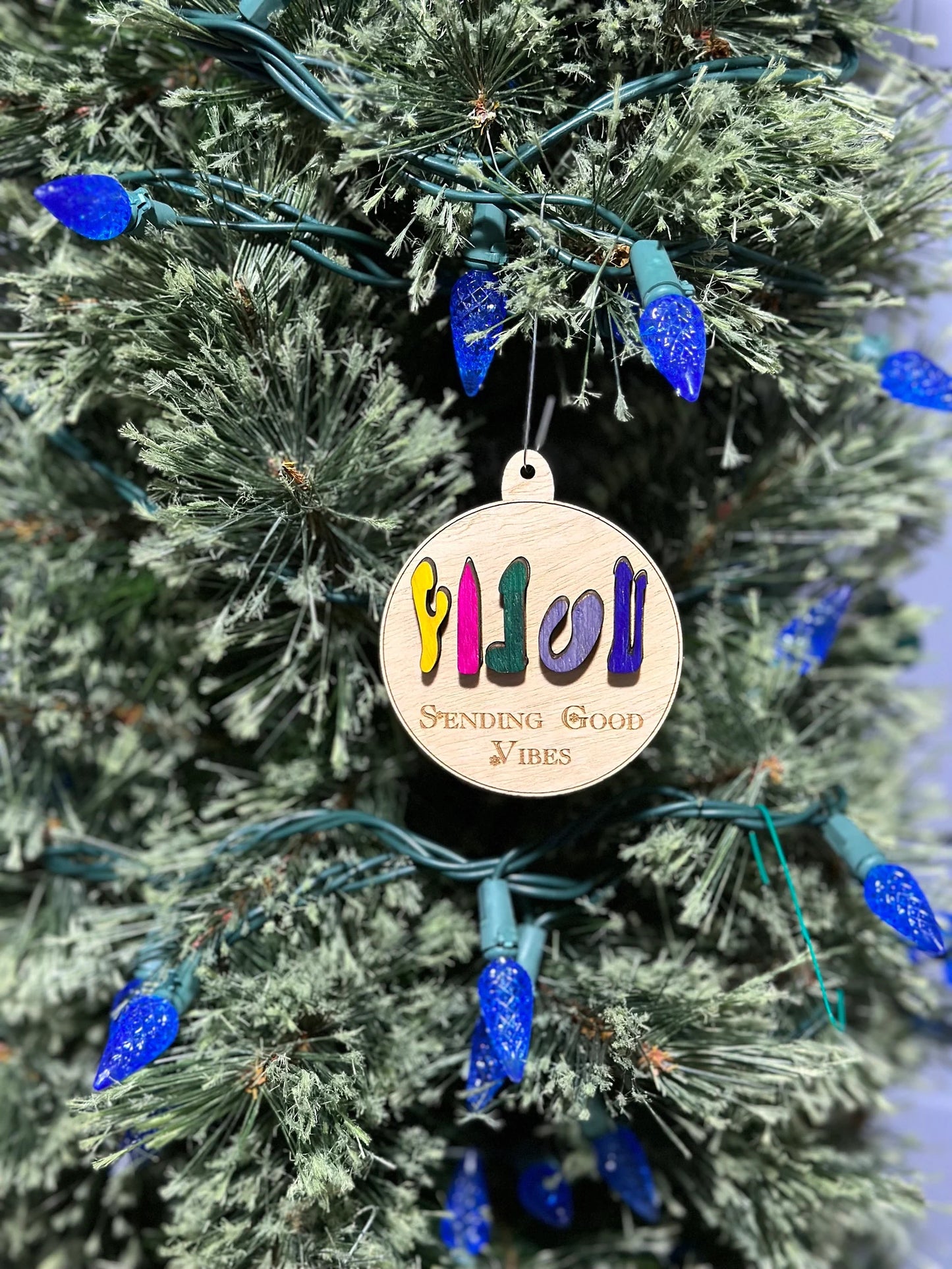 Sending Christmas Vibes (NSFW MATURE Vibrator/Dildo) funny ornament