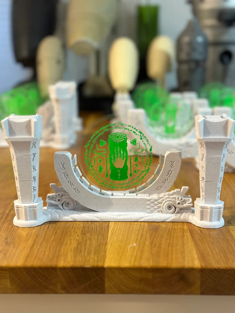 Legend of Zelda Shrine Stand and Switch Dock Decoration - Zonai Interface Tears of the Kingdom.