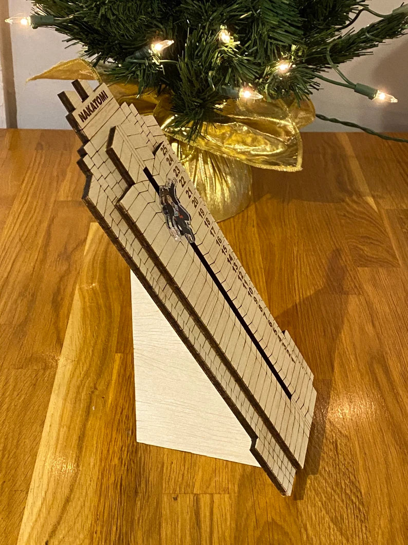 Nakatomi Plaza Die Hard inspired Advent Calendar Digital Download - SVG AI, for Glowforge, X1, OMtech, aBoss, Aeon DIY Advent, Make at home