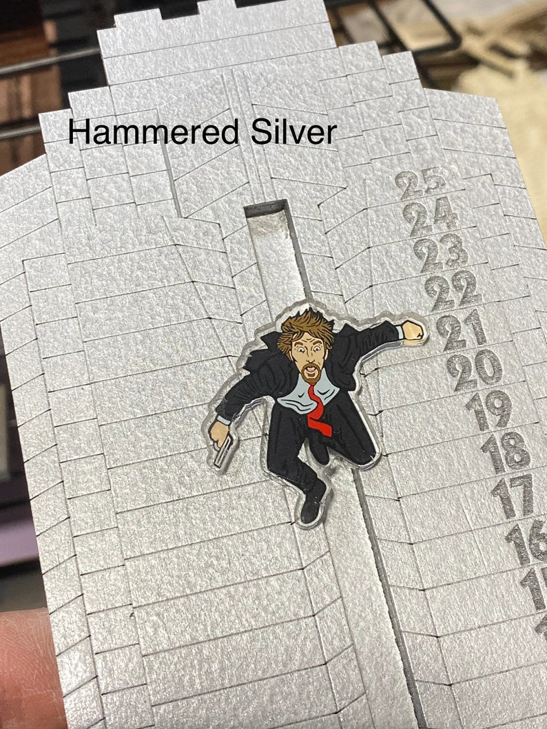 The ORIGINAL Die Hard inspired Advent Calendar - Multiple Colors - Hans Gruber Falling Off Nakatomi Plaza