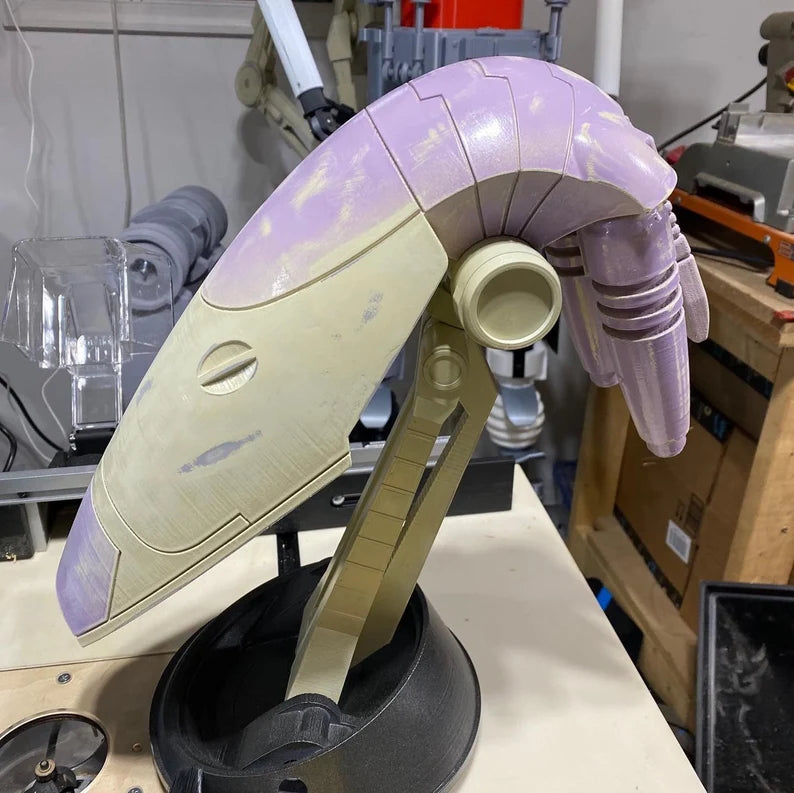 Star Wars B1 Battle Droid Life sized Head and stand