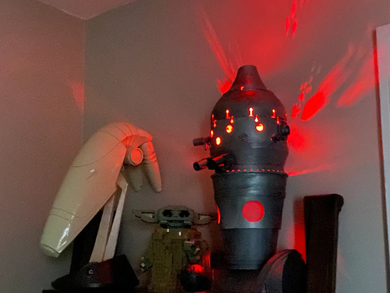Star Wars B1 Battle Droid Life sized Head and stand