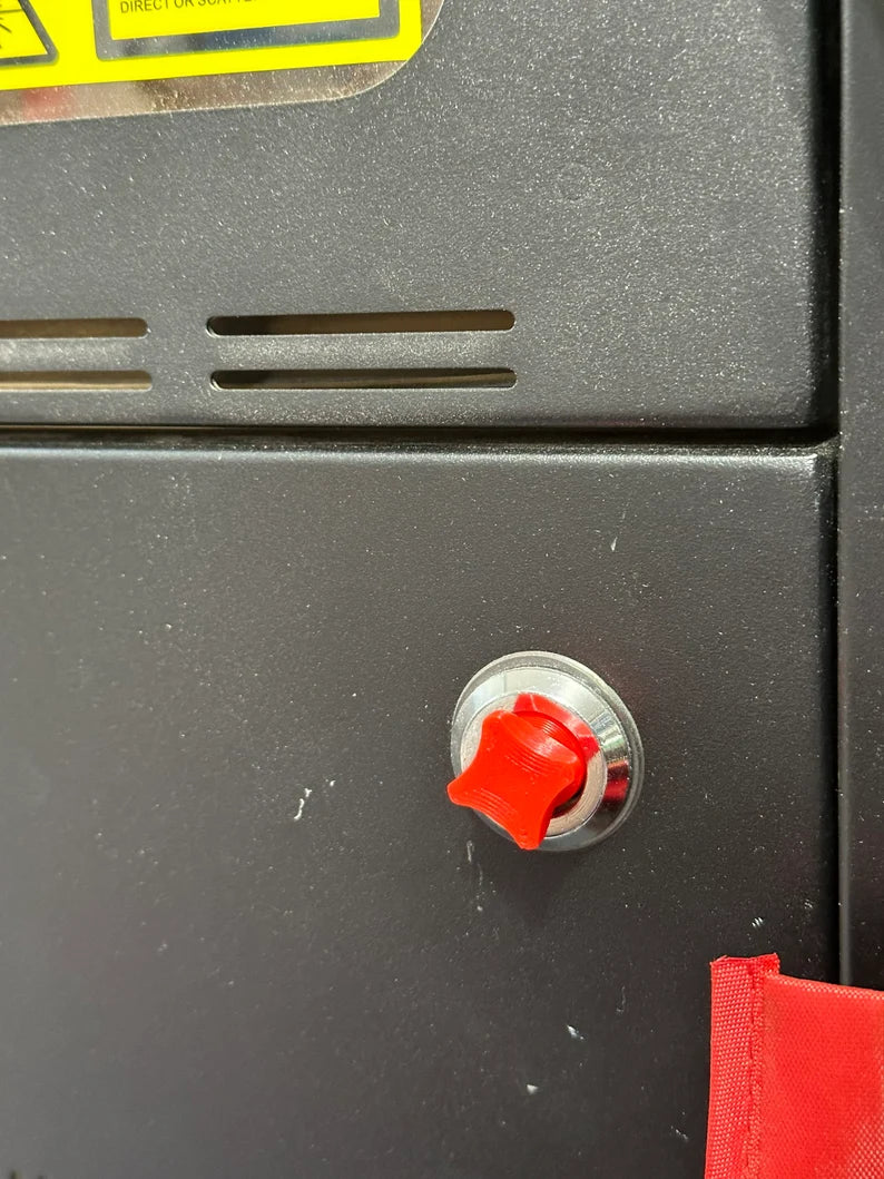 Magnetic Laser Door Panel Keys, stay in place, easy to find