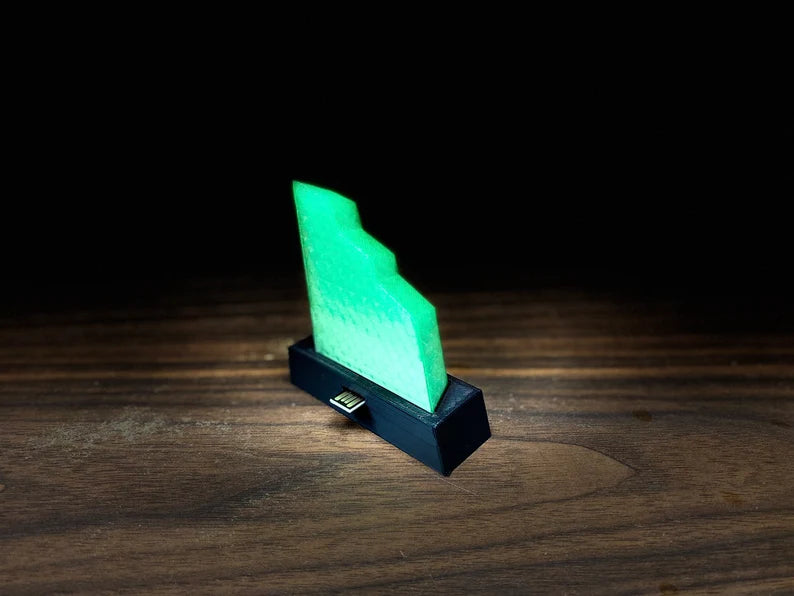 Nickelodeon Guts styled LED lit aggro crag trophy fan art