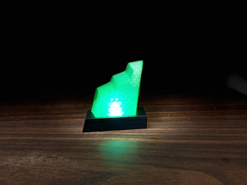 Nickelodeon Guts styled LED lit aggro crag trophy fan art
