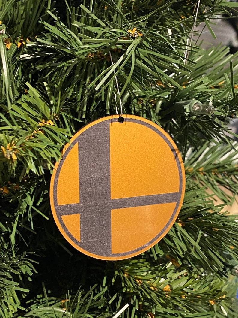 Super Smash Bros Trophy Ornament/Pendant/Magnet (Personalizable)