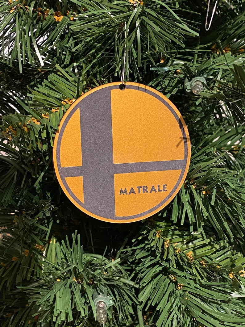 Super Smash Bros Trophy Ornament/Pendant/Magnet (Personalizable)