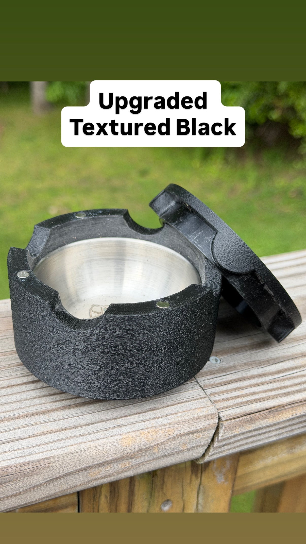 Ashtray Packout twist lock compatible humidor accessory
