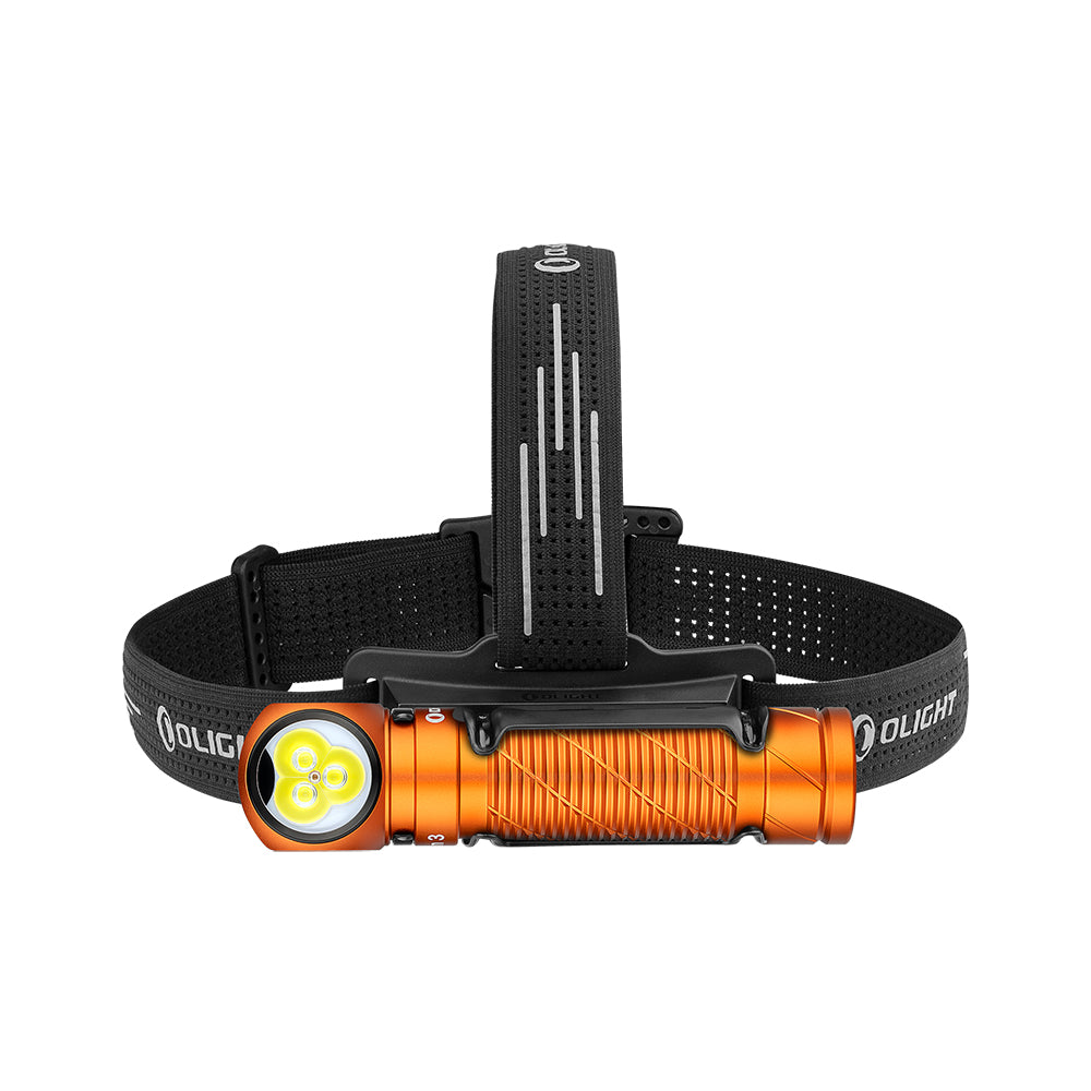 Perun 3 headlamp in orange