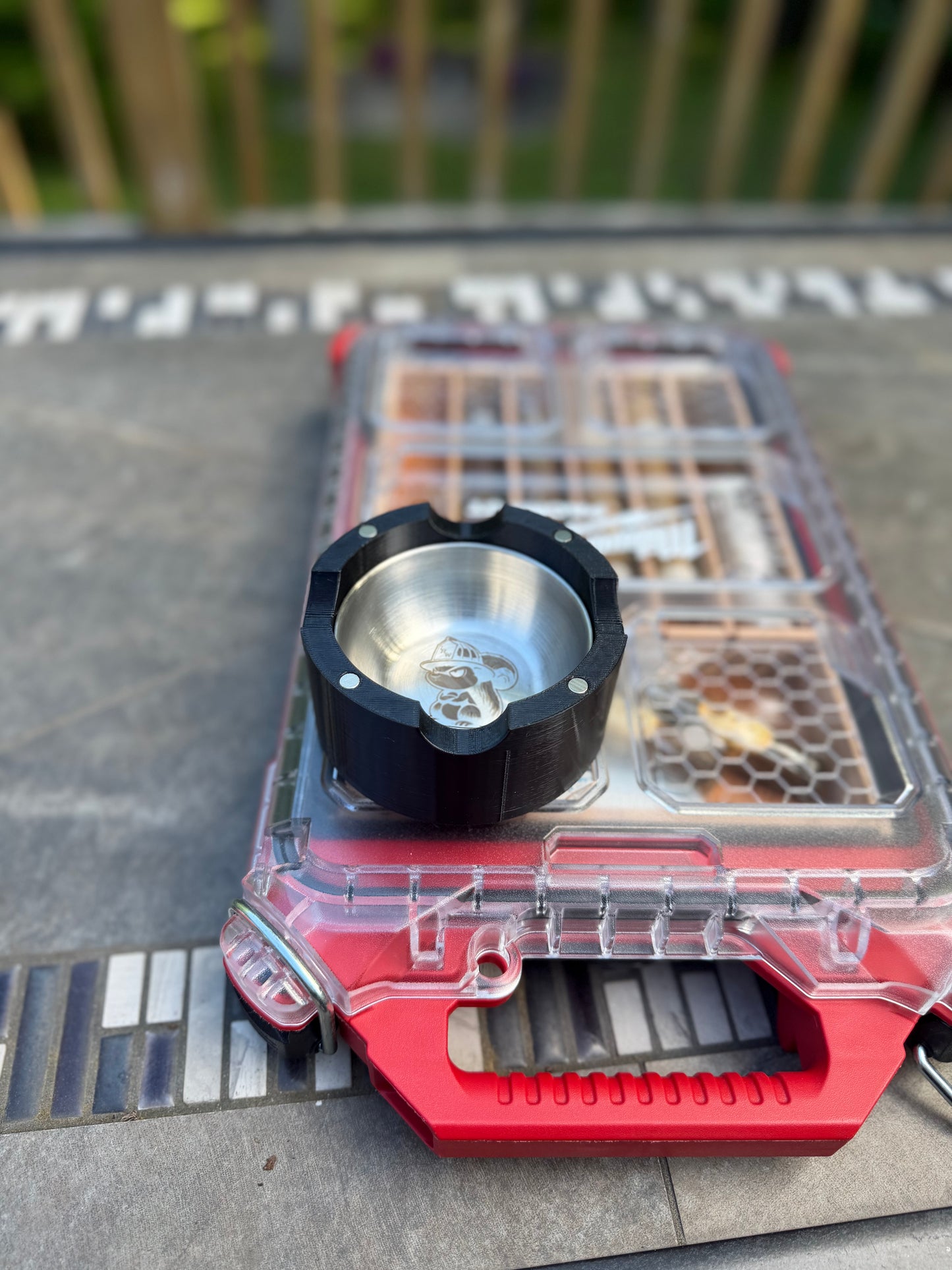 Ashtray Packout twist lock compatible humidor accessory