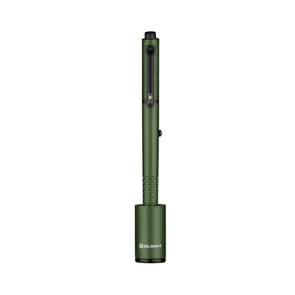 O'Pen Glow with light and laser in charging dock