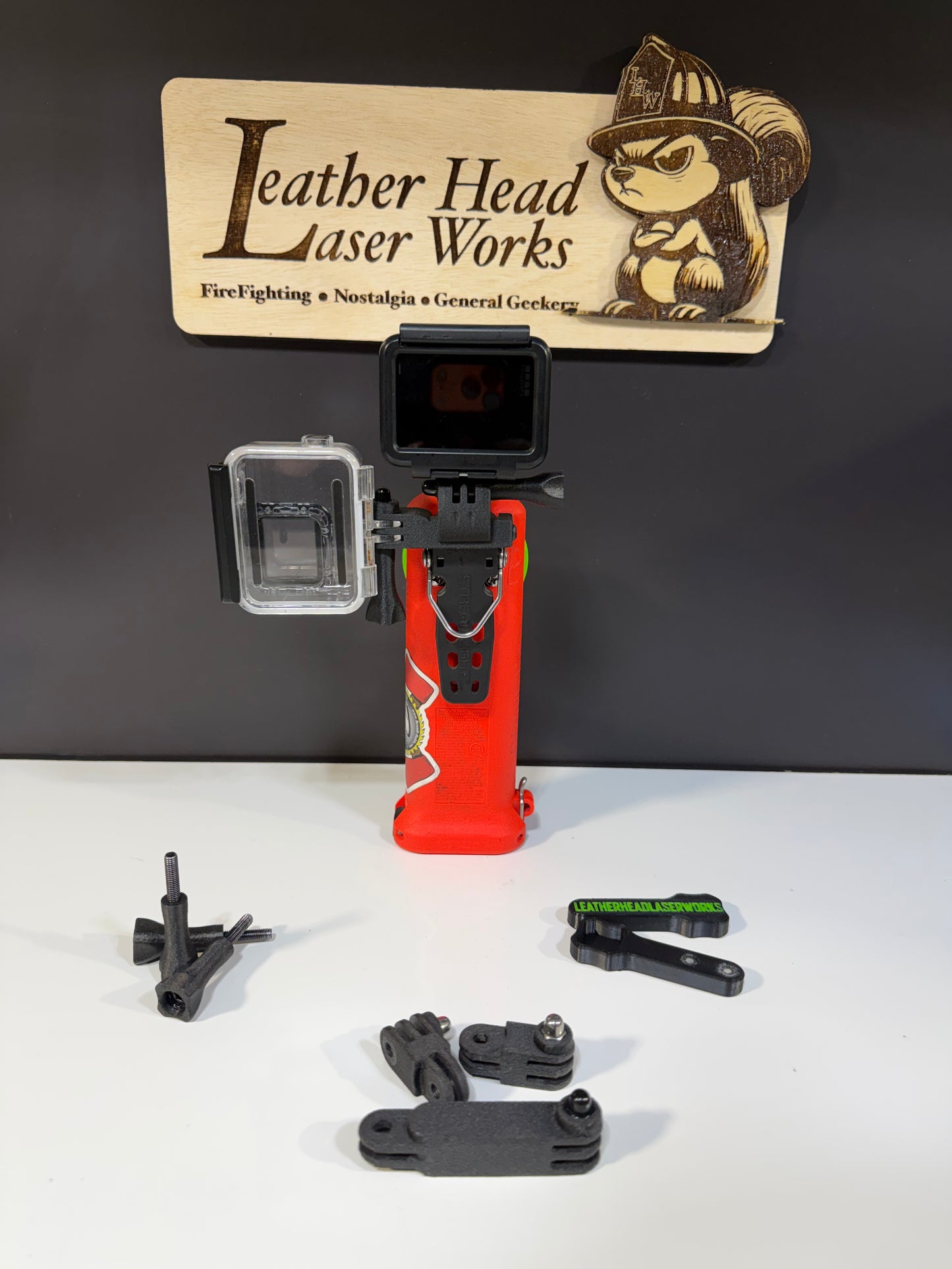 GoPro compatible DUAL mount for Streamlight Survivorlight brand flashlights - The One Mount to Rule Them All