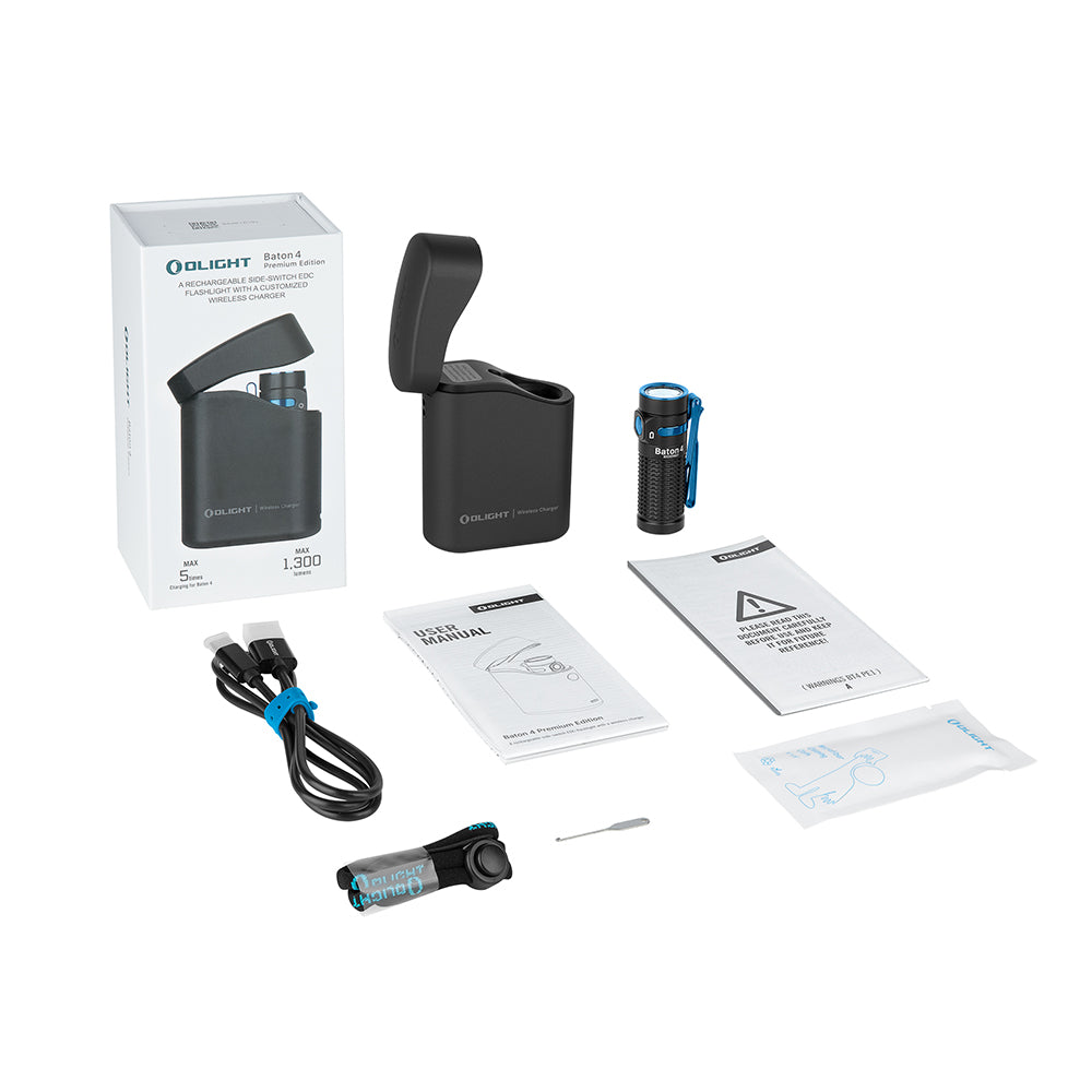 Baton 4 Premium kit contents