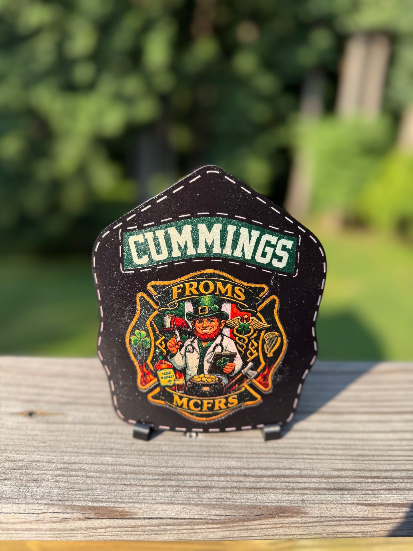 Leather Helmet Shields
