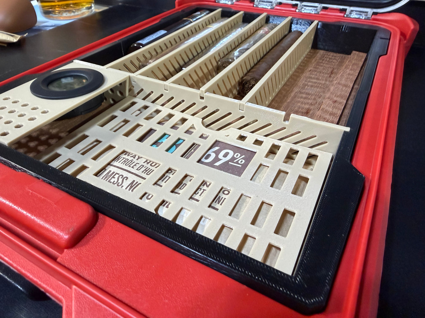 Humidor Milwaukee Slim Packout - 3D printed insert