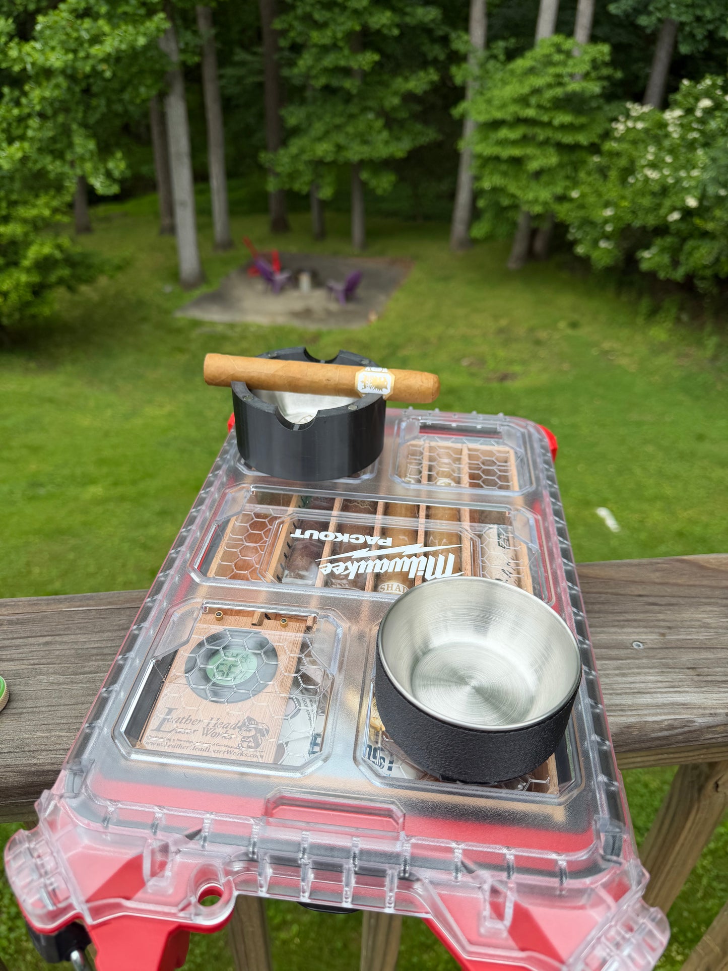 Ashtray Packout twist lock compatible humidor accessory
