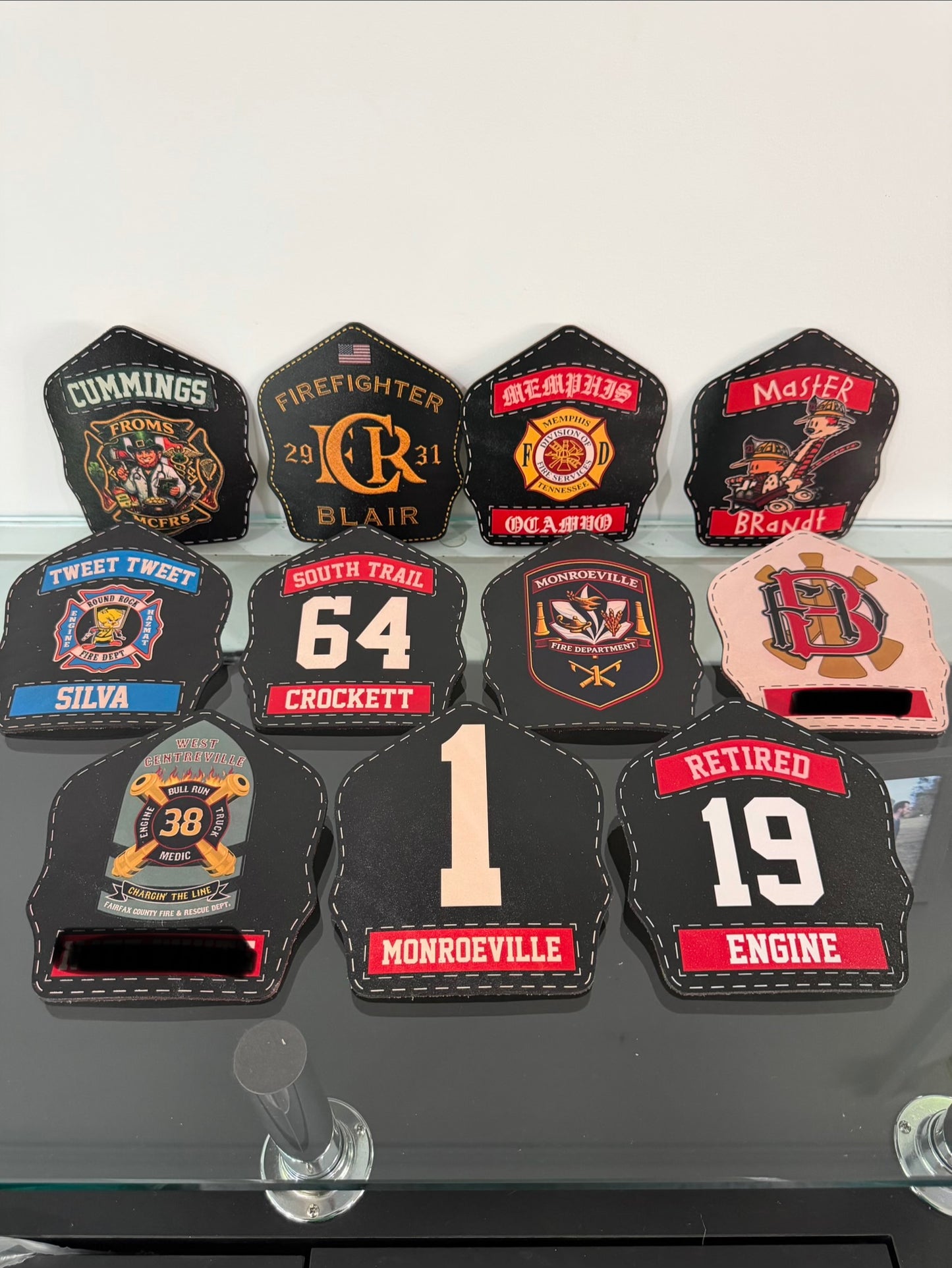Leather Helmet Shields