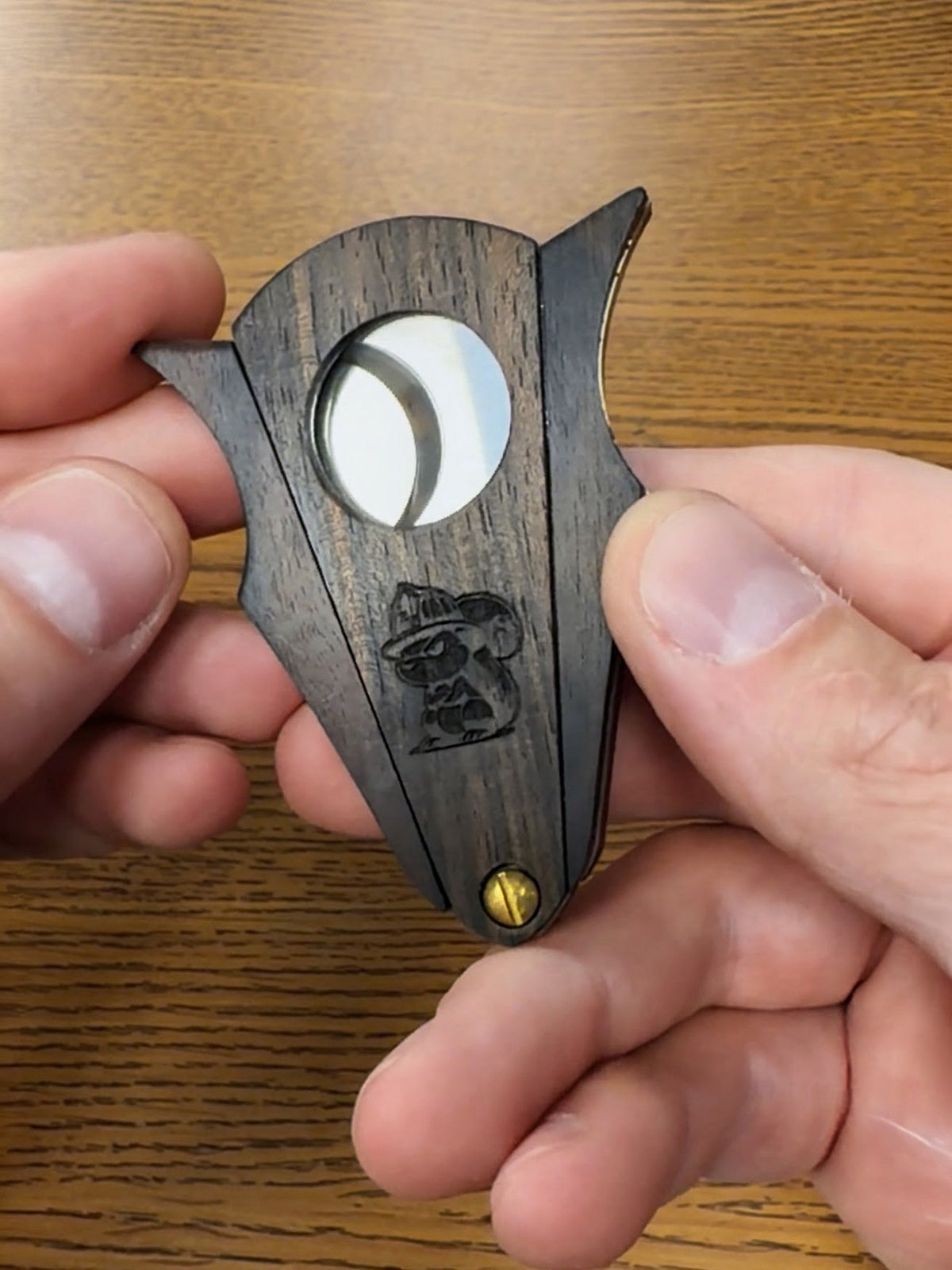 Butterfly Double Guillotine, wood and steel cutters