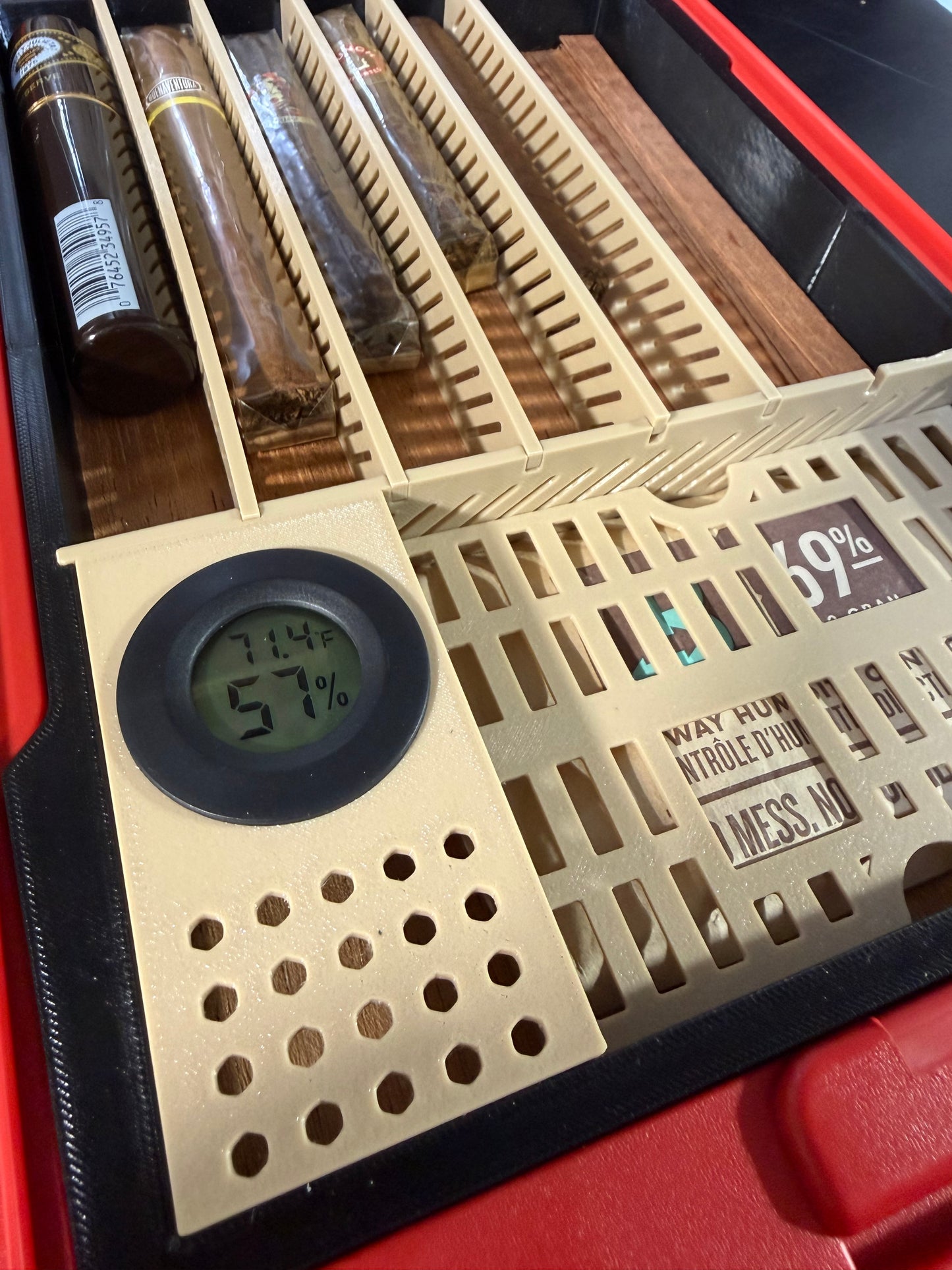Humidor Milwaukee Slim Packout - 3D printed insert