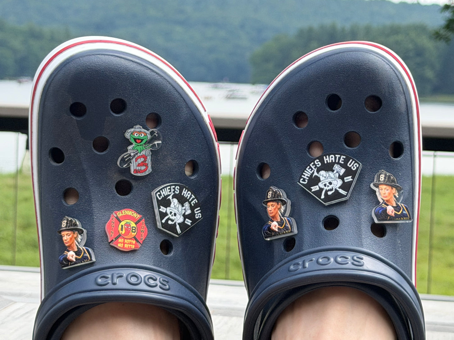 Sophie Cunningham Fire Helmet Crocs compatible Jibbitz