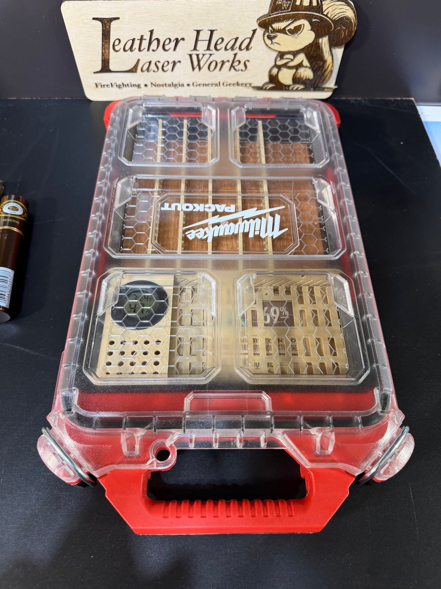 Humidor Milwaukee Slim Packout - 3D printed insert