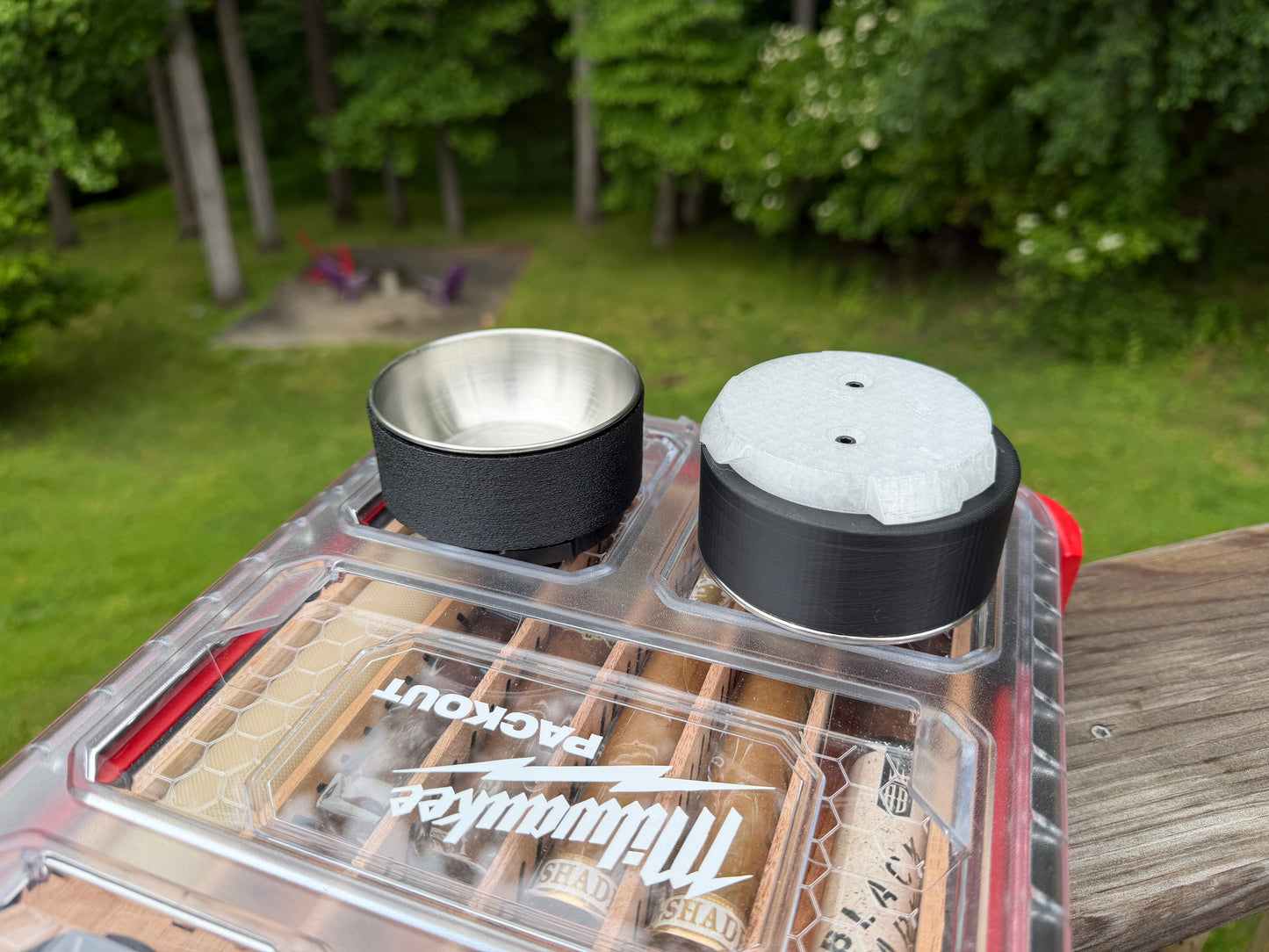Ashtray Packout twist lock compatible humidor accessory
