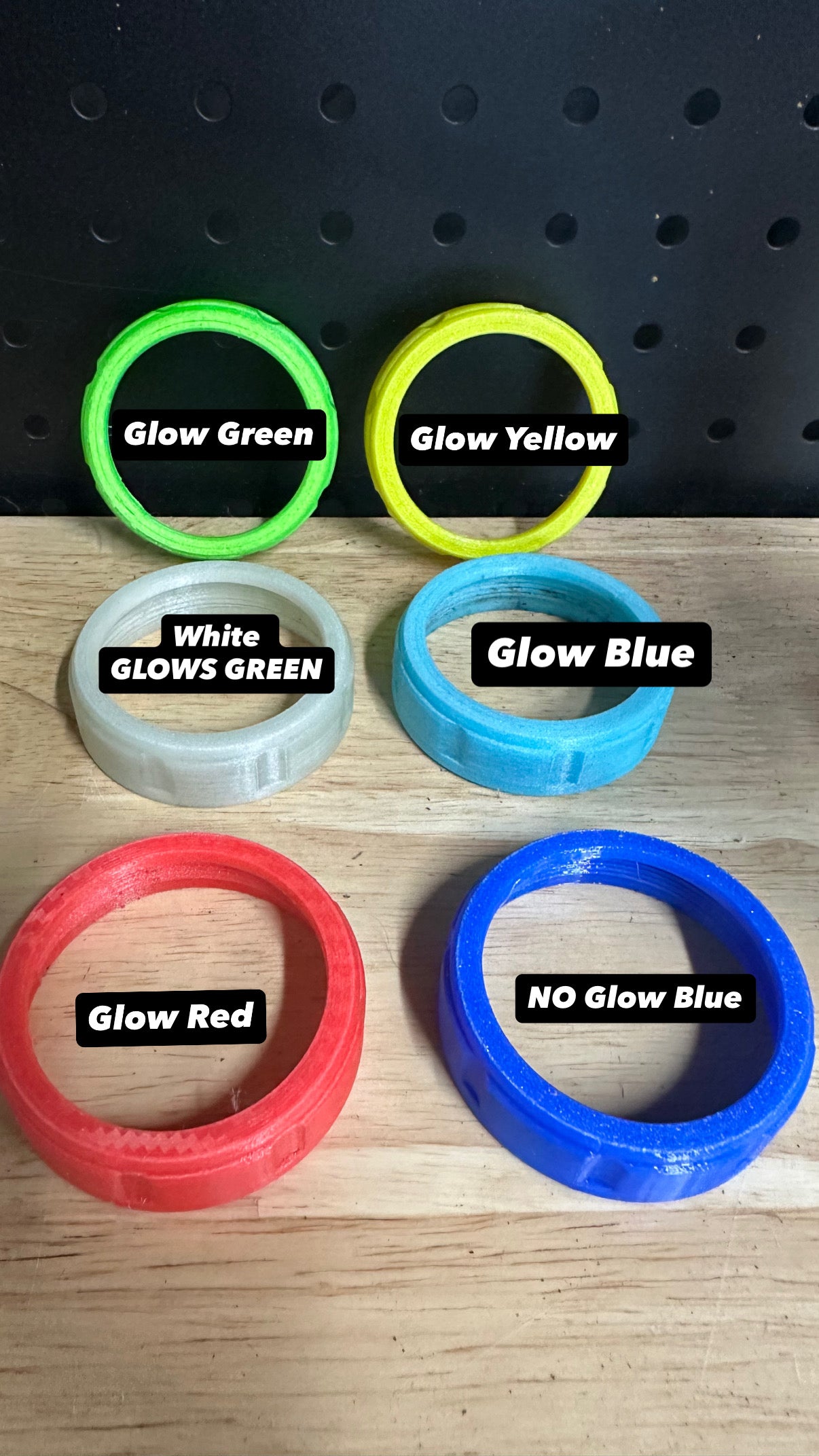 Glowing Bezel replacement for Survivorlight by Streamlight