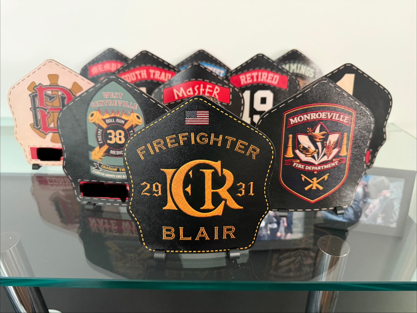 Leather Helmet Shields