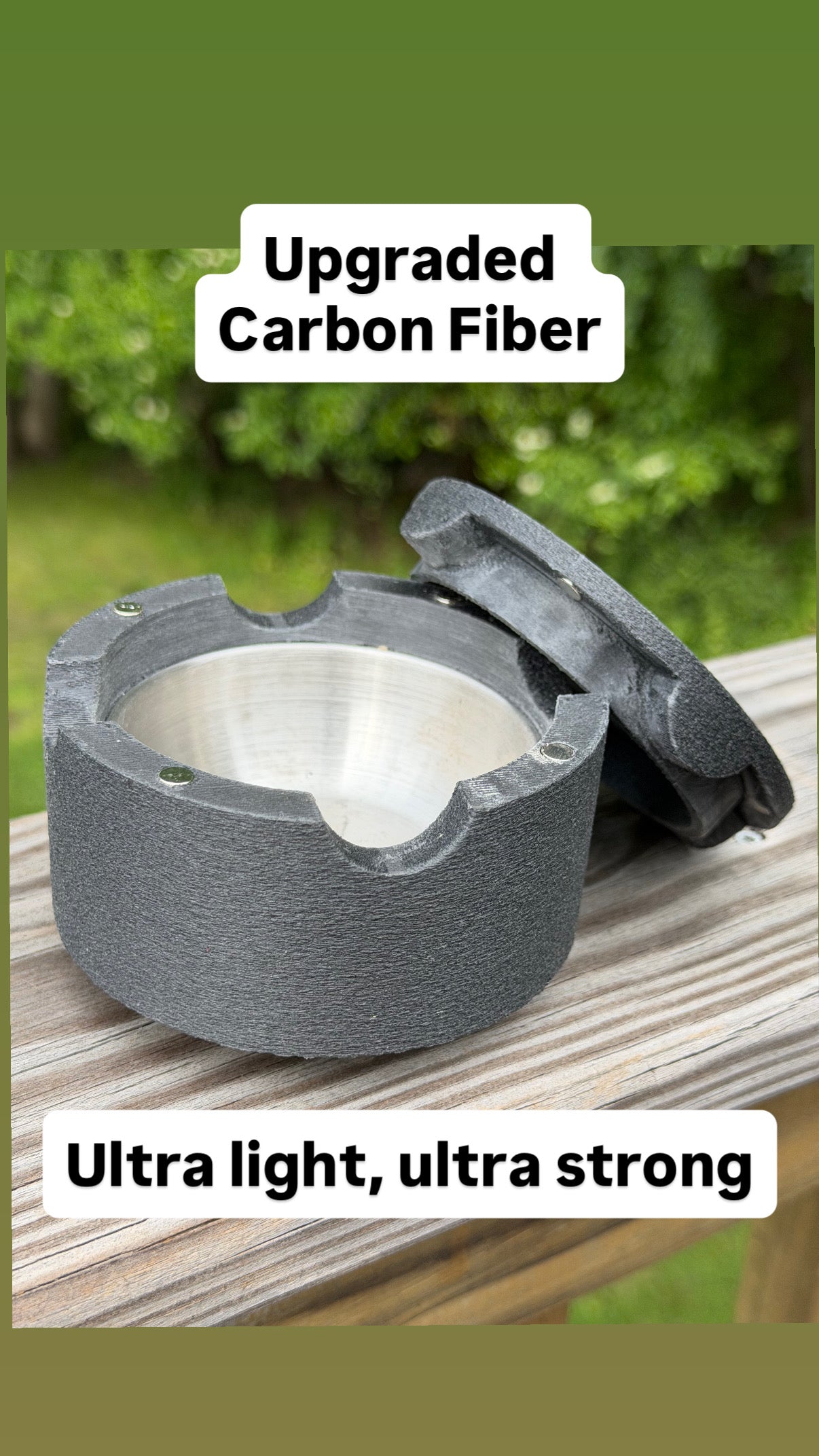 Ashtray Packout twist lock compatible humidor accessory
