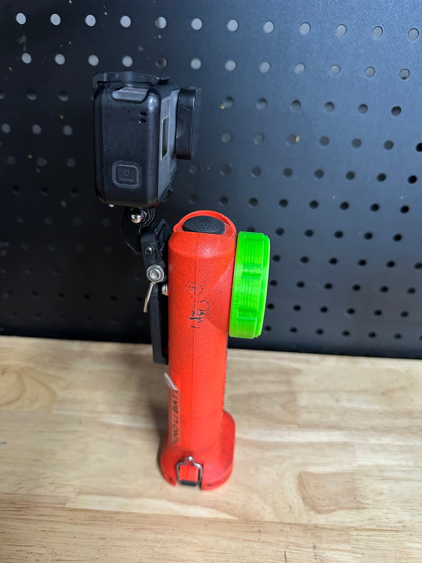 GoPro compatible mount for Streamlight Survivorlight brand flashlights