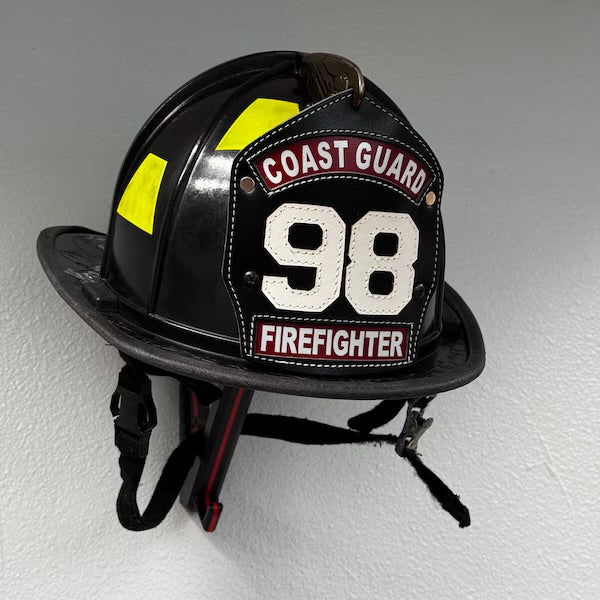 Fire Helmet (motorcycle helmet, cosplay helmet) Wall Mount Display (really it works with any helmet you can think of)