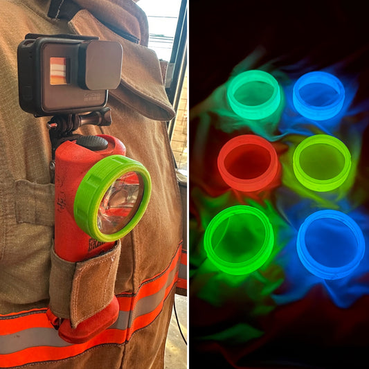 Glowing Bezel replacement for Survivorlight by Streamlight