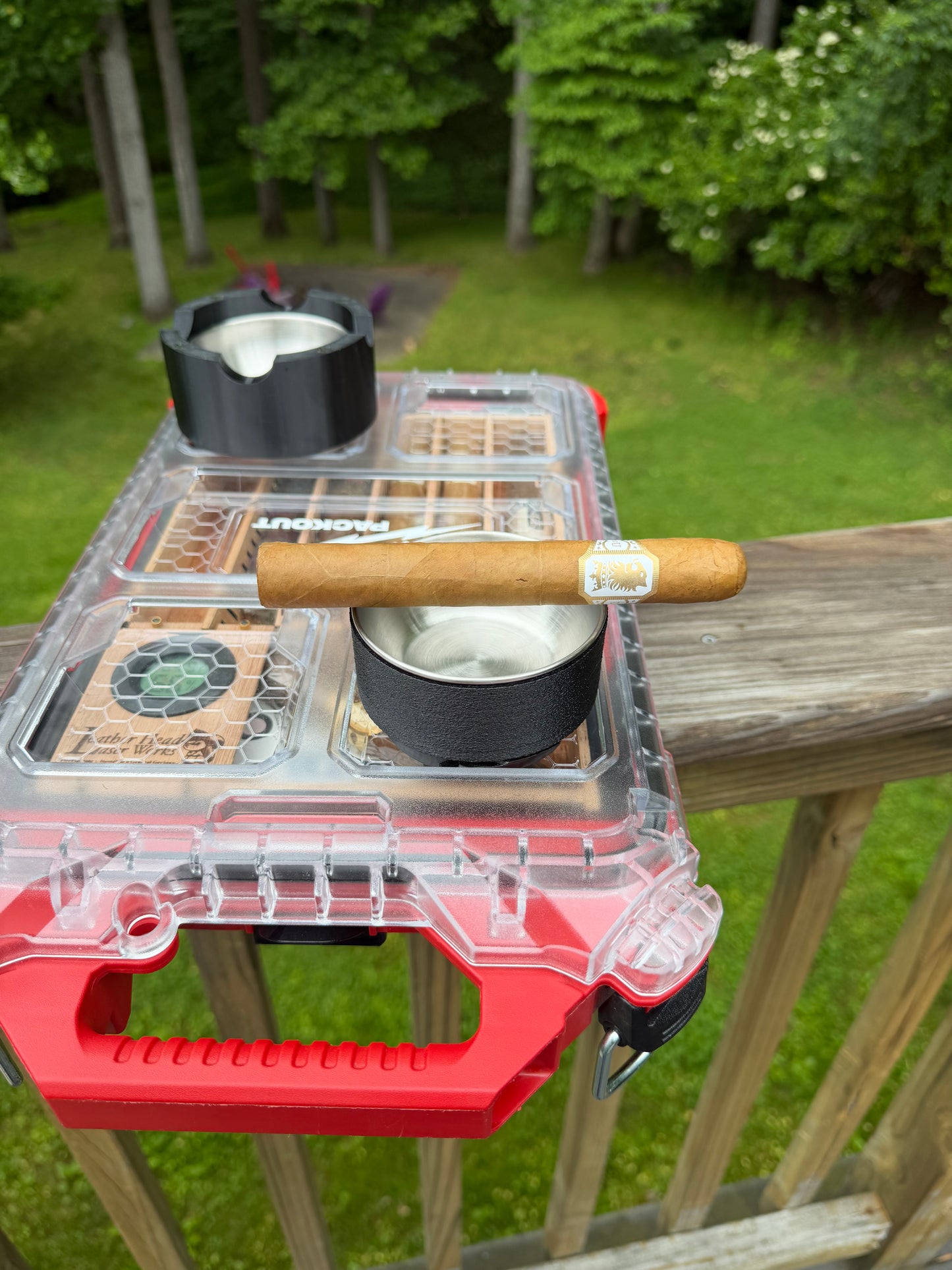Ashtray Packout twist lock compatible humidor accessory