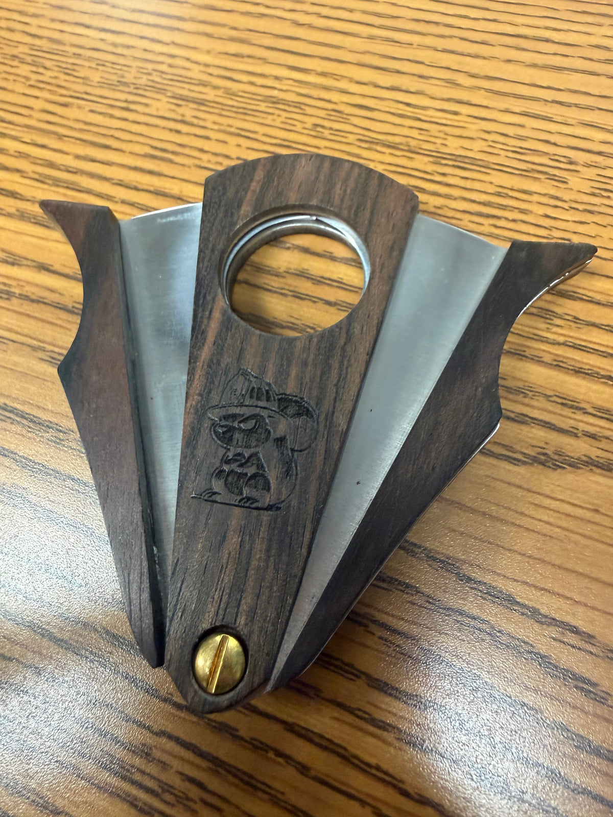 Butterfly Double Guillotine, wood and steel cutters