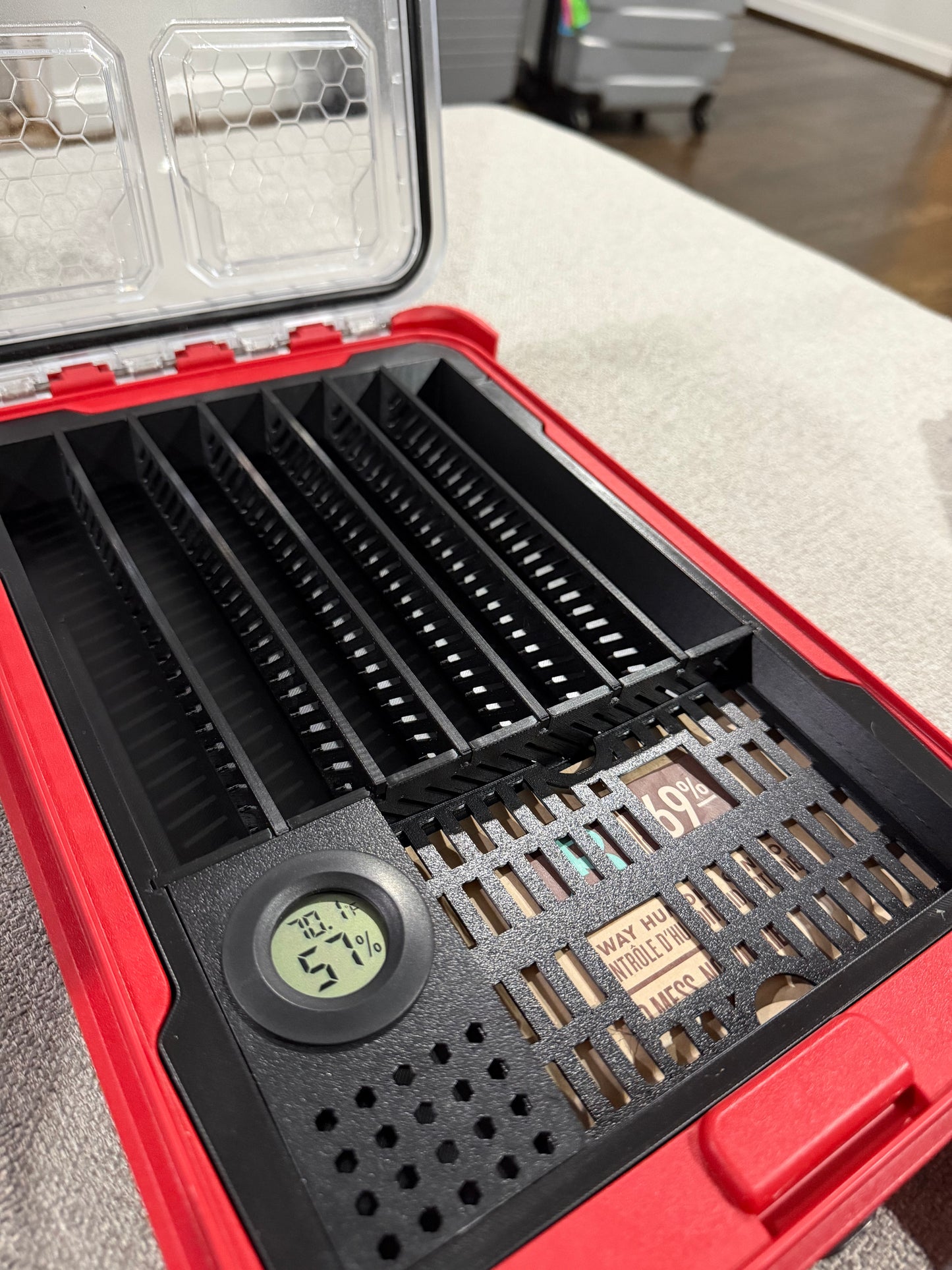 Humidor Milwaukee Slim Packout - 3D printed insert