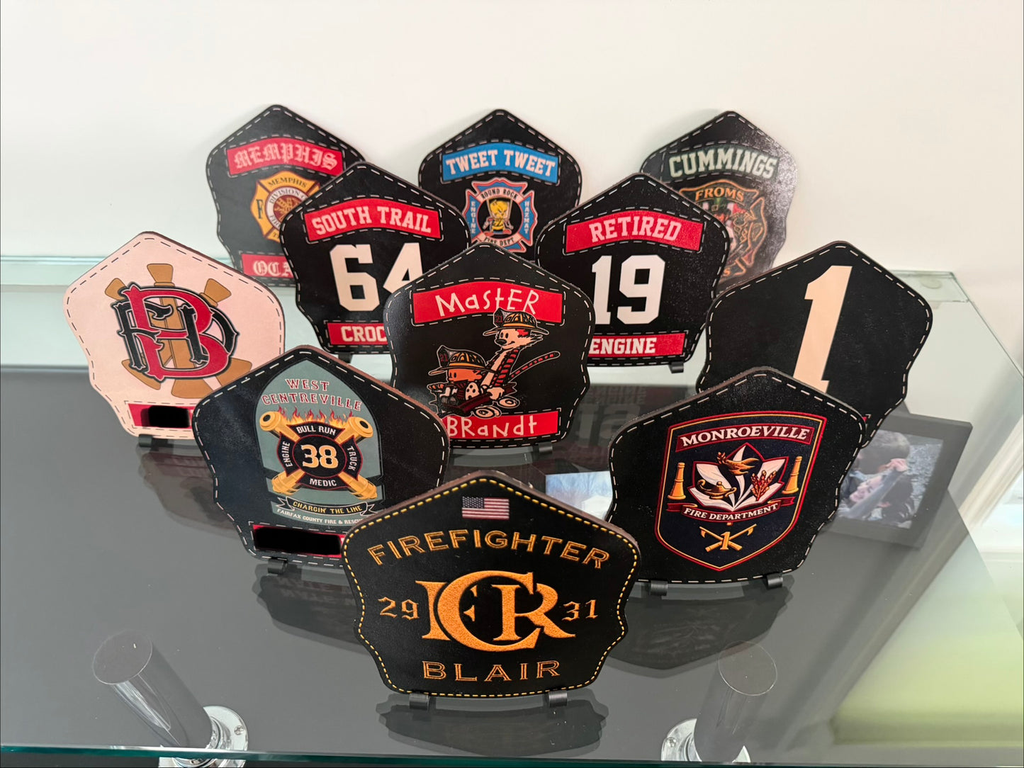 Leather Helmet Shields