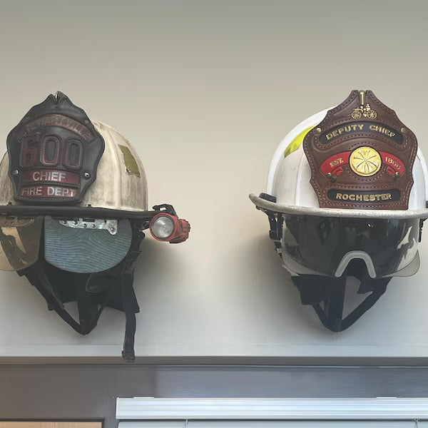 Fire Helmet (motorcycle helmet, cosplay helmet) Wall Mount Display (re