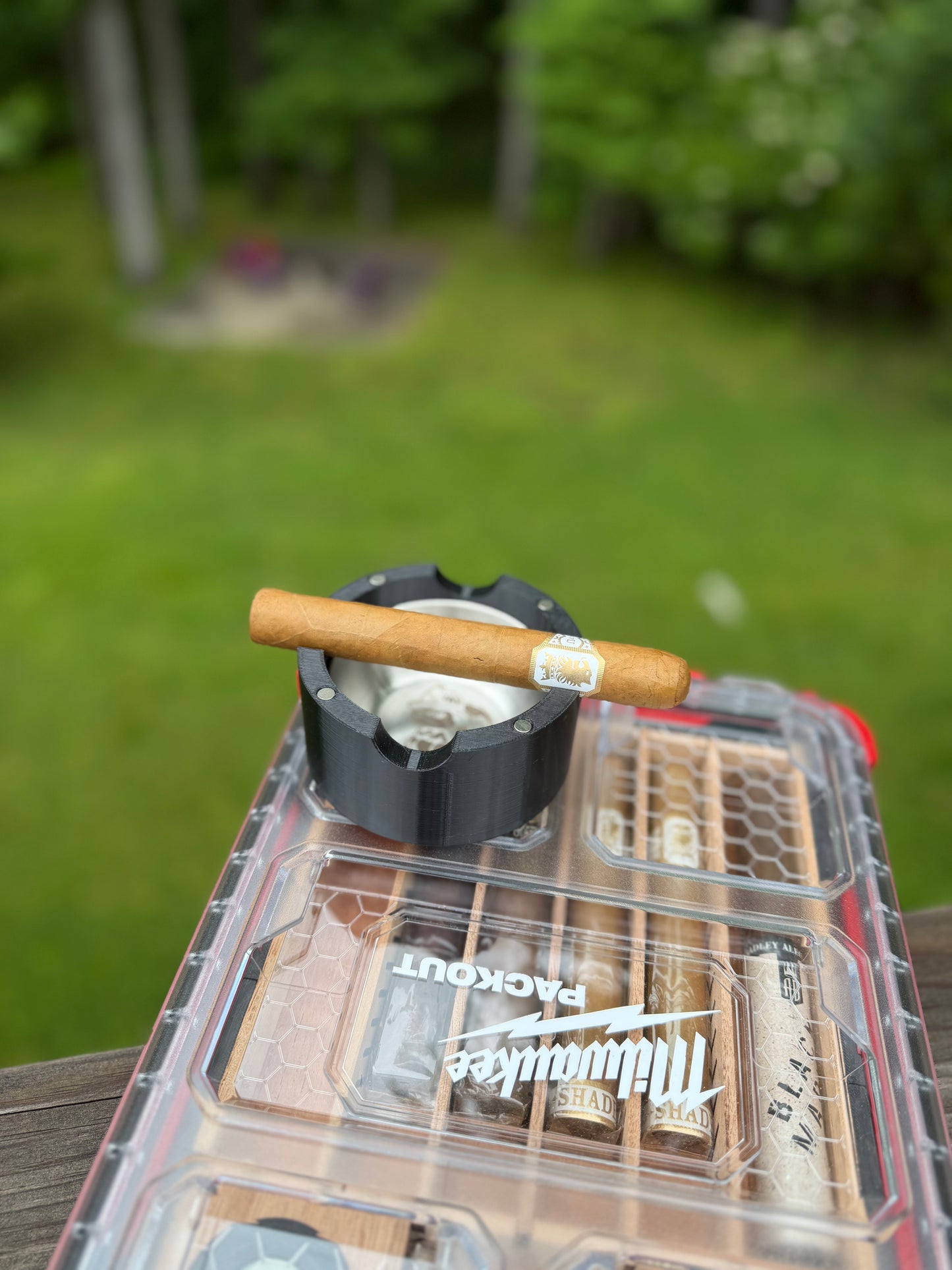 Ashtray Packout twist lock compatible humidor accessory