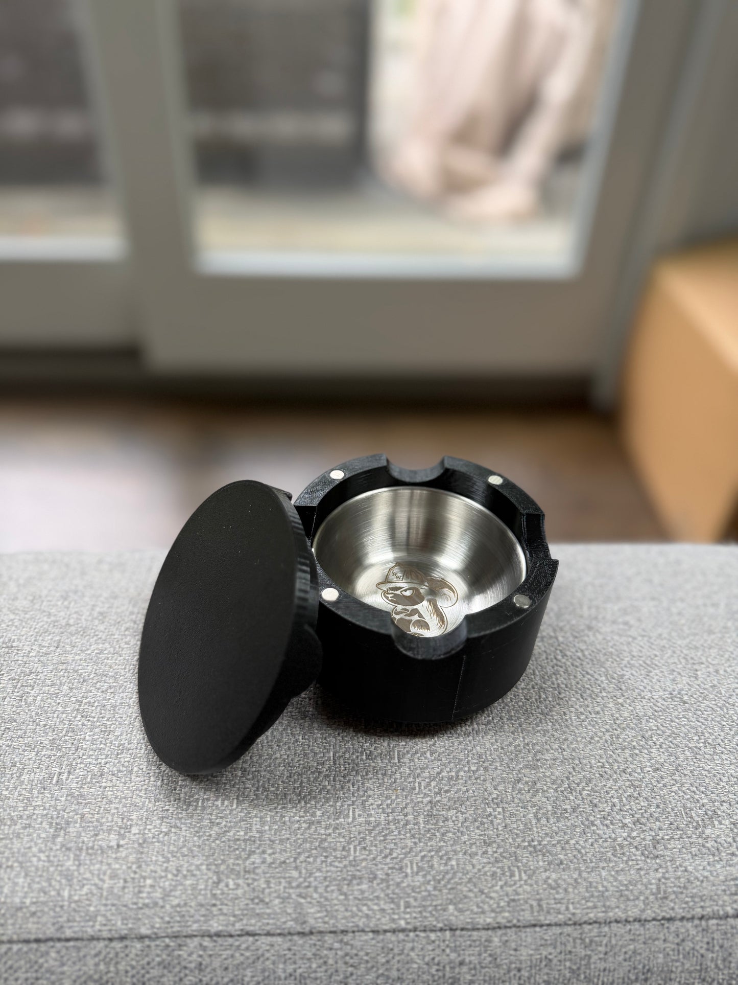 Ashtray Packout twist lock compatible humidor accessory
