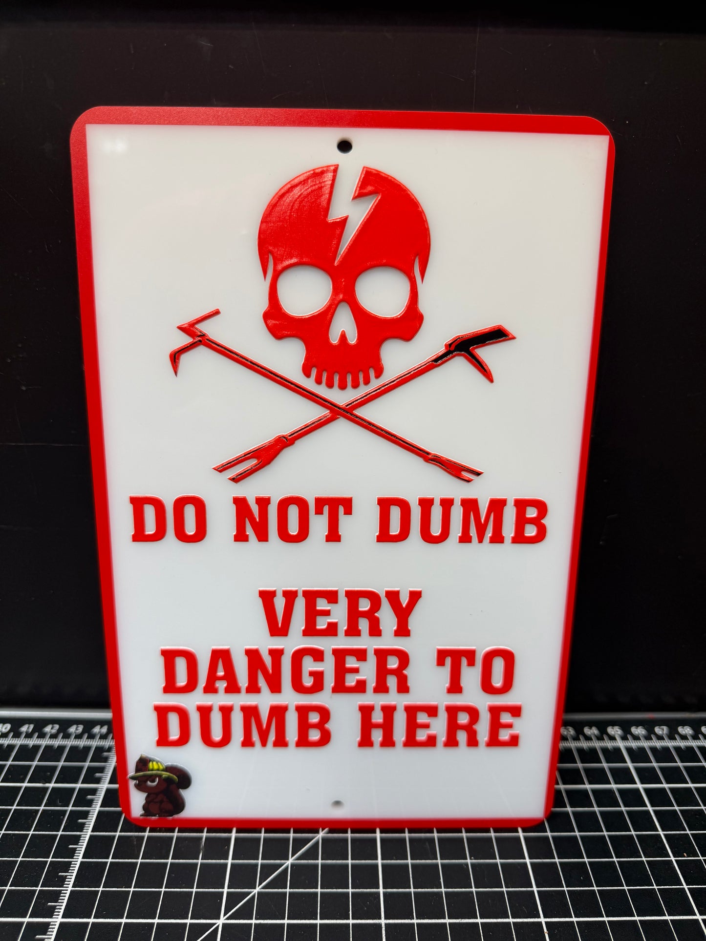 Caution Signs for Truck Guys - Do Not Dumb - Not to be Operated by Fuckwits - Designed for the Truck guy in your life