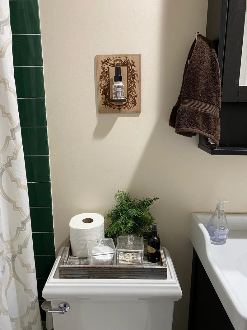 Poopourri holder bathroom decor sign