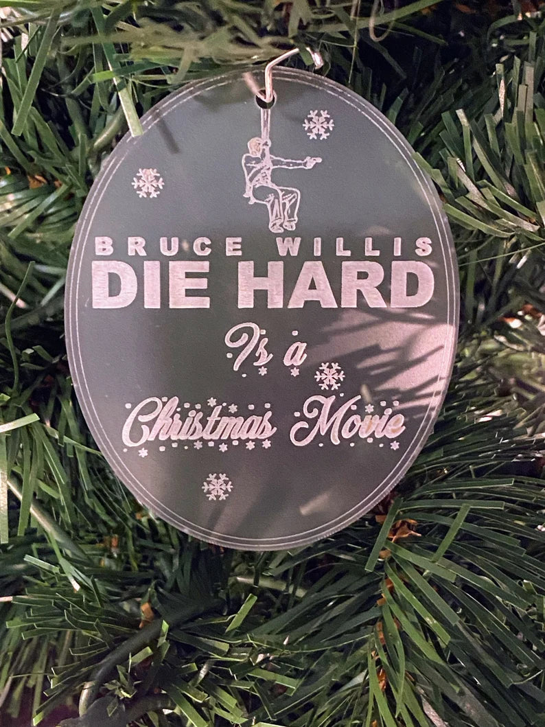 Die Hard Themed Ornament Collections - Nakatomi Plaza, Hans Gruber, John McClane