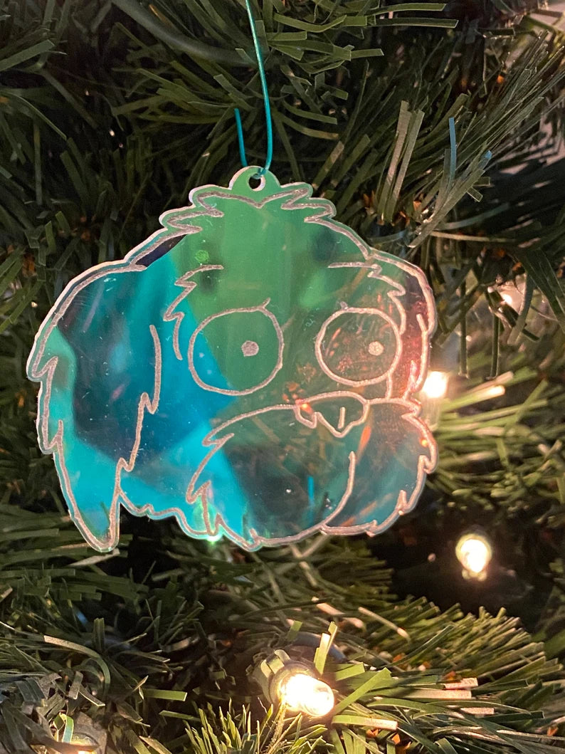 Futurama Inspired Seymour Dog Ornament - Frys Dog from Jurassic Bark