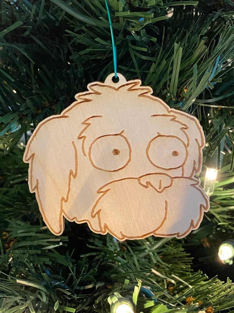 Futurama Inspired Seymour Dog Ornament - Frys Dog from Jurassic Bark