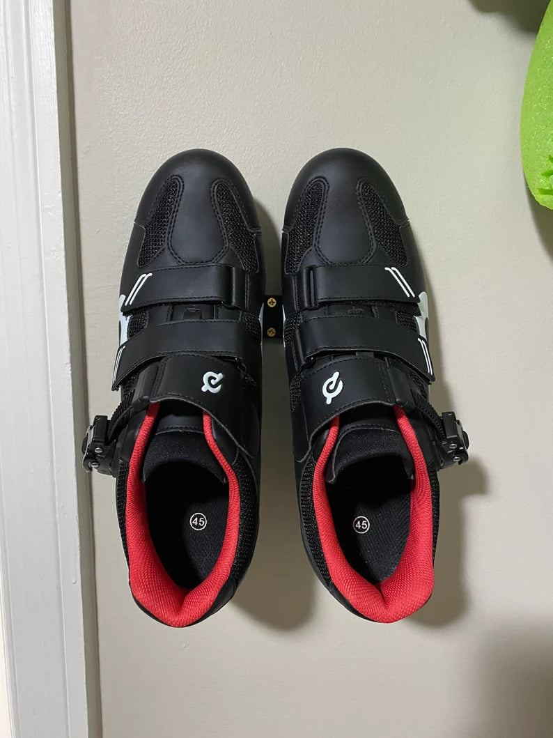 Peloton compatible cycling shoe mount. Set of two! (NOT Peloton branded) Works with Peloton/Delta Cleats.