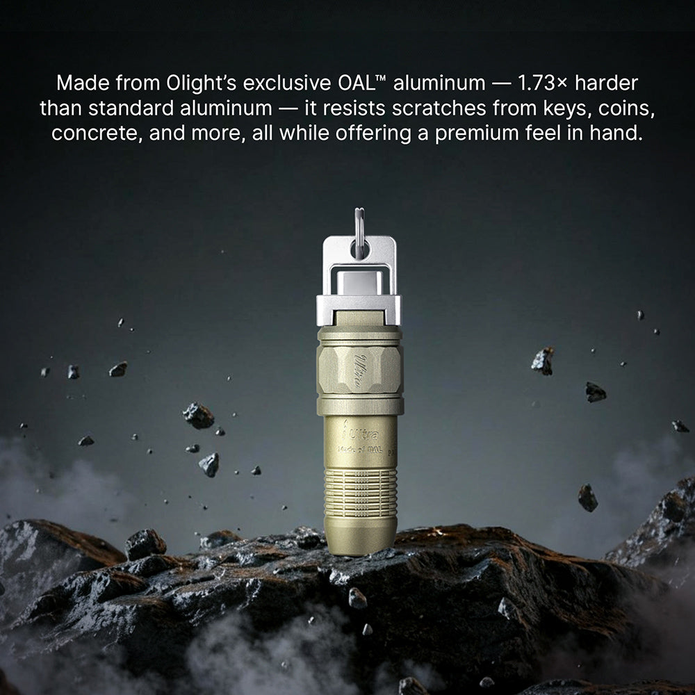iUltra scratch-resistant OAL aluminum body