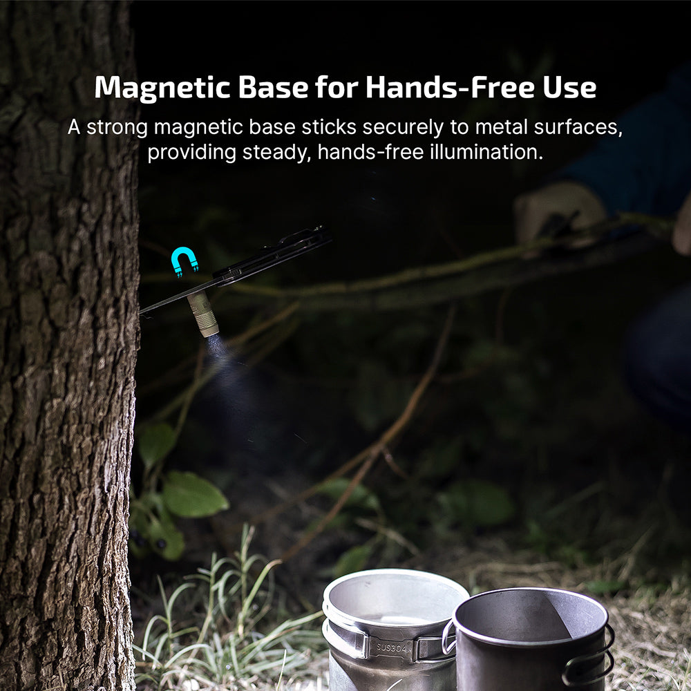 iUltra magnetic base for hands-free light