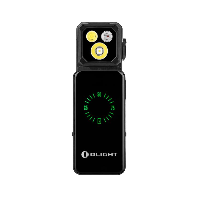 Oclip 2 Ultra front view with power display