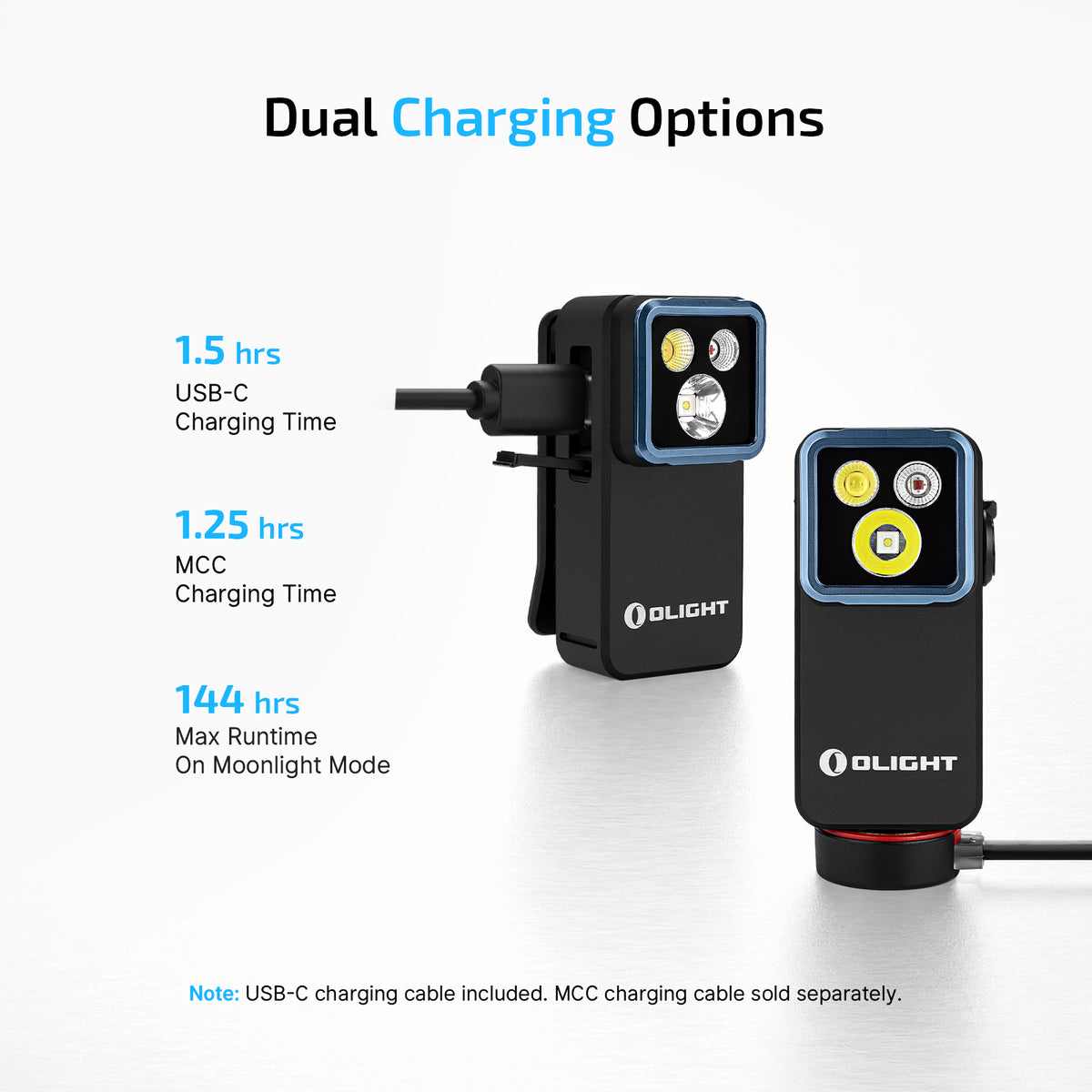 Oclip 2 Pro USB-C and MCC magnetic charging